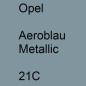 Preview: Opel, Aeroblau Metallic, 21C.